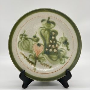 Vintage John B Taylor Ceramics Harvest 10” Dinner Plate Pear Grapes Louisville